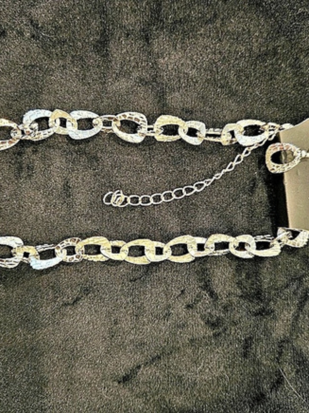 Paparazzi Statement Link Chain Necklace in Silver & Gold NWT